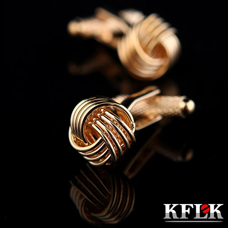 KFLK shirt cufflinks for mens Brand cuff button Gold-color cuff links High Quality Twist male gemelos abotoaduras Free Shipping
KFLK shirt cufflinks for mens Brand cuff button Gold-color cuff links High Quality Twist male gemelos abotoaduras Free Shipping