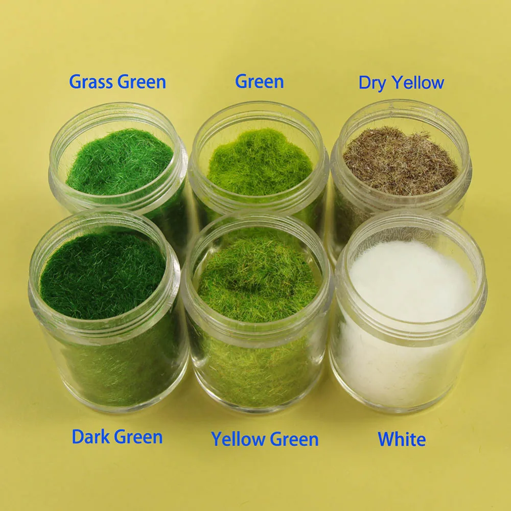 Six Bags Terrain Static Grass Powder 210g 3mm Grass Powder Flock Turf Flock Lawn Nylon CFA5 Model Landscape Layout
Six Bags Terrain Static Grass Powder 210g 3mm Grass Powder Flock Turf Flock Lawn Nylon CFA5 Model Landscape Layout