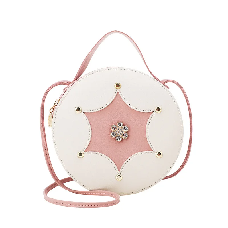 Small Round Bag 2019 Summer New Shoulder Messenger Bag PU Leather Cute Mobile Phone Purse Circular Handbag High Quality Bolsas
Small Round Bag 2019 Summer New Shoulder Messenger Bag PU Leather Cute Mobile Phone Purse Circular Handbag High Quality Bolsas