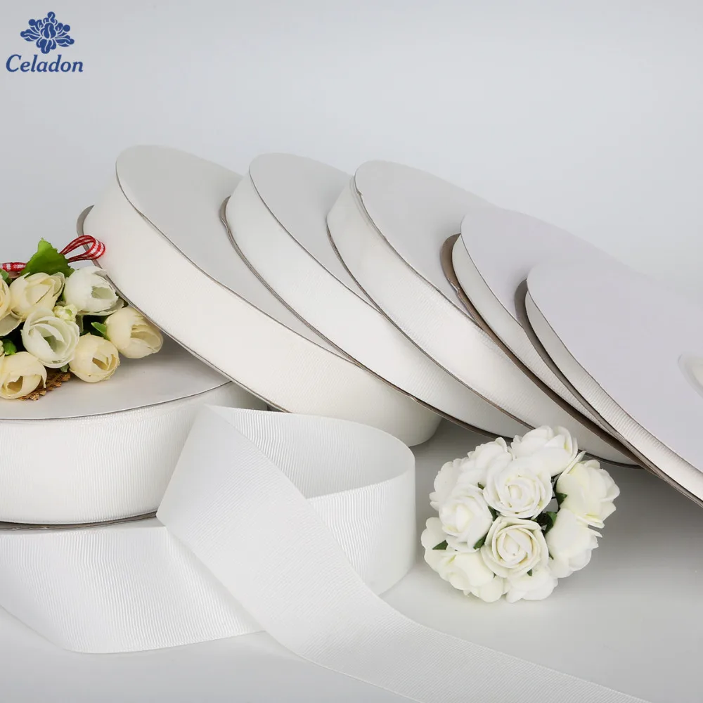 Width 7mm/10mm/15mm/20mm/25mm/38mm 5 Yards/lot White Ribbon Grosgrain Ribbon Roll Packing For DIY Handmade Hair Bow & Sewing
Width 7mm/10mm/15mm/20mm/25mm/38mm 5 Yards/lot White Ribbon Grosgrain Ribbon Roll Packing For DIY Handmade Hair Bow & Sewing