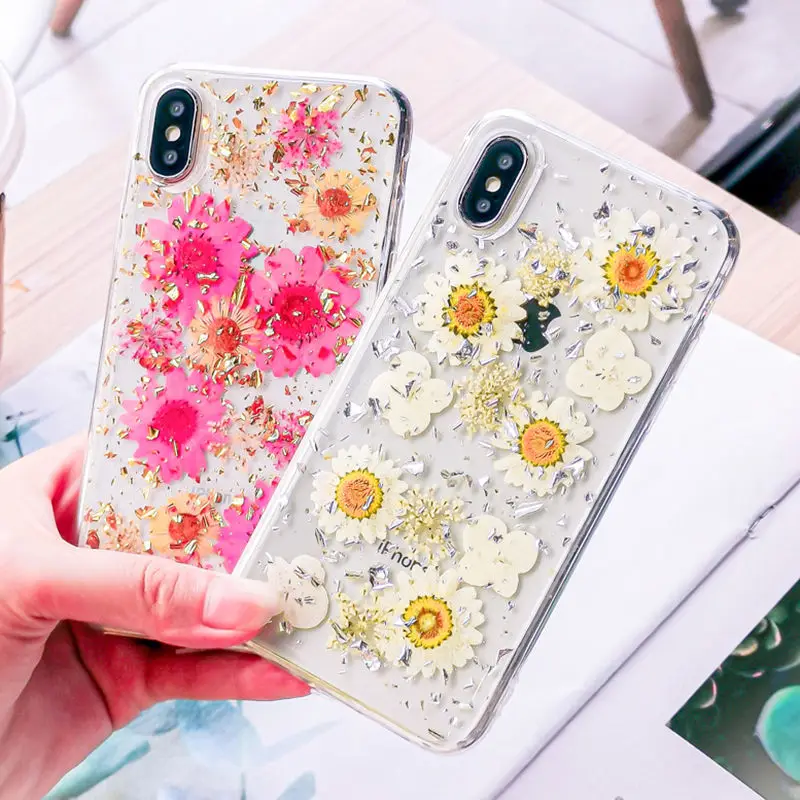 Real Dried Flower Clear Cases For iPhone X 6 6S Plus XR XS Max Transparent Shining Glitter Soft TPU Covers For iPhone X 7 8 Plus
Real Dried Flower Clear Cases For iPhone X 6 6S Plus XR XS Max Transparent Shining Glitter Soft TPU Covers For iPhone X 7 8 Plus