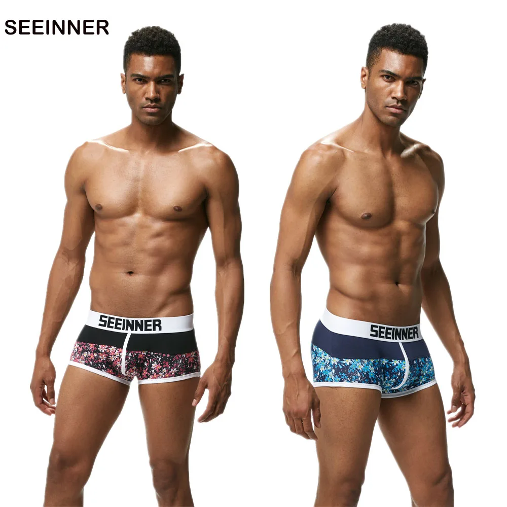 Seeinner Brand Cotton Man Boxer Sexy Gay Shorty Man Panties Pouch Pull In Slip Underwear Cotton Underpants Cheeky S767-1
Seeinner Brand Cotton Man Boxer Sexy Gay Shorty Man Panties Pouch Pull In Slip Underwear Cotton Underpants Cheeky S767-1