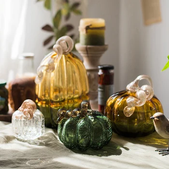 Glass Pumpkin Handmade Art Glass Restaurant Table Decoration Halloween Statue Home Decor Crafts Room Objects Office Figurines
Glass Pumpkin Handmade Art Glass Restaurant Table Decoration Halloween Statue Home Decor Crafts Room Objects Office Figurines