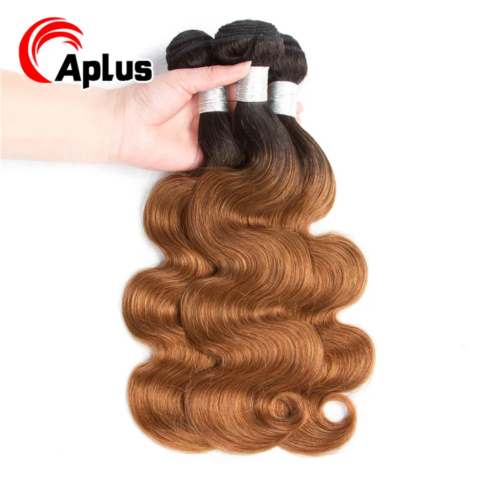 Aplus Hair Ombre Brazilian Body Wave Human Hair Pre-colored T1b/30 Non Remy Ombre Human hair 3PCS 10-24 inches Free Shipping
Aplus Hair Ombre Brazilian Body Wave Human Hair Pre-colored T1b/30 Non Remy Ombre Human hair 3PCS 10-24 inches Free Shipping
