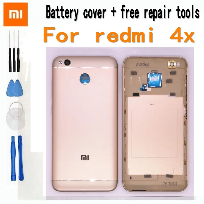 Original battery cover case for xiaomi redmi 4x smart phone replacement phone housing case metal with Volume and power buttons
Original battery cover case for xiaomi redmi 4x smart phone replacement phone housing case metal with Volume and power buttons