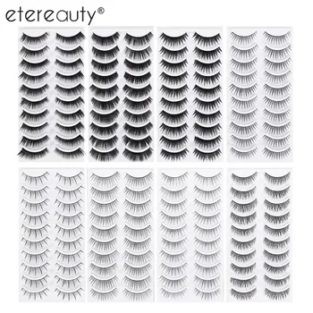 80 Pairs Natural Fake Eyelashes 8-Style Thick Long Eye Lashes Fake Eyelash for Women Lady Teenager Girls
80 Pairs Natural Fake Eyelashes 8-Style Thick Long Eye Lashes Fake Eyelash for Women Lady Teenager Girls