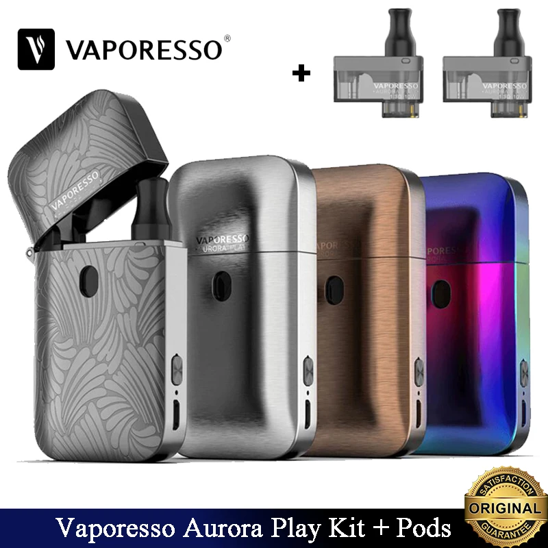 Original Vaporesso Aurora Play Kit and Aurora Pods With 650mAh Built-in Battery 2ml Capacity POD 1.3ohm Coil E Cigarette Vapor
Original Vaporesso Aurora Play Kit and Aurora Pods With 650mAh Built-in Battery 2ml Capacity POD 1.3ohm Coil E Cigarette Vapor