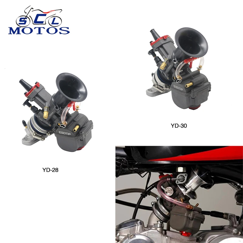Sclmotos - YD-MJN28 YD-MJN30 Motorcycle PWK Competitive Carburetor for Single Cylinder Scooter ATV Dirt Bike Cafe Racer 450 CRF
Sclmotos - YD-MJN28 YD-MJN30 Motorcycle PWK Competitive Carburetor for Single Cylinder Scooter ATV Dirt Bike Cafe Racer 450 CRF