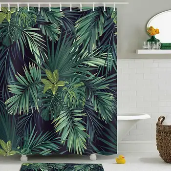 3 Size Shower Curtain Natural Plant Pattern Polyester Bathroom Curtains Eco-friendly Mould Proof Waterproof Washable Bath Decor
3 Size Shower Curtain Natural Plant Pattern Polyester Bathroom Curtains Eco-friendly Mould Proof Waterproof Washable Bath Decor