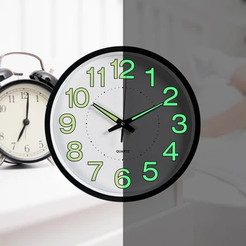 12 Inch 30cm Luminous Wall Clock Glow In The Dark Quartz Watch for Kids Rooms Bedroom Living Room Hanging Clock Home Decoration
12 Inch 30cm Luminous Wall Clock Glow In The Dark Quartz Watch for Kids Rooms Bedroom Living Room Hanging Clock Home Decoration