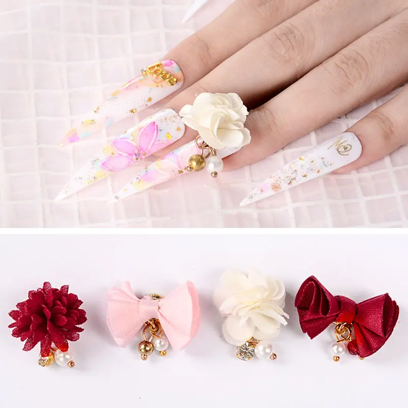 Stickers For Nail Art Decorations Manicure Detachable Magnet Base Cotton Cloth Flower/bow Pendant Nail Art Magnetic Attraction
Stickers For Nail Art Decorations Manicure Detachable Magnet Base Cotton Cloth Flower/bow Pendant Nail Art Magnetic Attraction