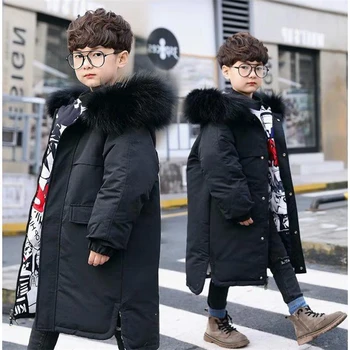 Dollplus 2019 Winter Kids Jacket Outdoor Warm Hooded Boys Coats Winter Big Teens Cotton Thicken Casual Jackets Children Clothing
Dollplus 2019 Winter Kids Jacket Outdoor Warm Hooded Boys Coats Winter Big Teens Cotton Thicken Casual Jackets Children Clothing