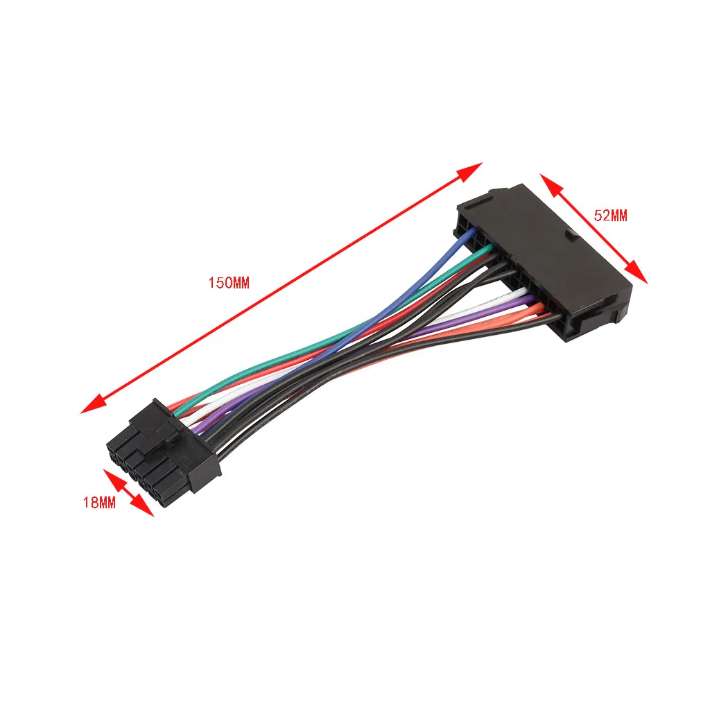 2019 Top Selling 15cm ATX 24 Pin to 12 Pin Power Supply Cable Adapter 24p to 12p Cord For Acer Q87H3-AM Z0508
2019 Top Selling 15cm ATX 24 Pin to 12 Pin Power Supply Cable Adapter 24p to 12p Cord For Acer Q87H3-AM Z0508