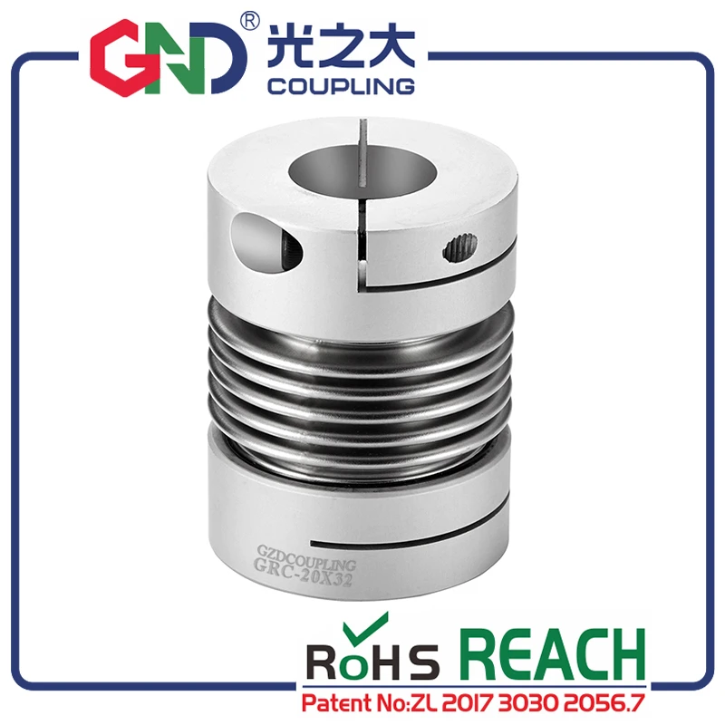 Bellows coupling clamp series D22.5 L34 coupling shaft 5 8mm zero backlash motor spring quick-bellow aluminum alloy couples
Bellows coupling clamp series D22.5 L34 coupling shaft 5 8mm zero backlash motor spring quick-bellow aluminum alloy couples