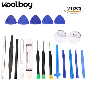 Koolboy 21 in 1 Mobile Phone Repair Tools Kit Screen Opening Tool Mini Screwdriver Set for iPhone X 8 7 6S 6 Plus Hand Tools Set
Koolboy 21 in 1 Mobile Phone Repair Tools Kit Screen Opening Tool Mini Screwdriver Set for iPhone X 8 7 6S 6 Plus Hand Tools Set