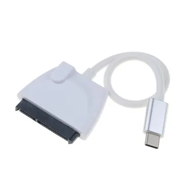 KEBIDU Type C To SATA 7+15pin Cable USB-C USB 2.0 Adapter External HDD 2.5" Hard Drive Disk Converter For Macbook
KEBIDU Type C To SATA 7+15pin Cable USB-C USB 2.0 Adapter External HDD 2.5" Hard Drive Disk Converter For Macbook