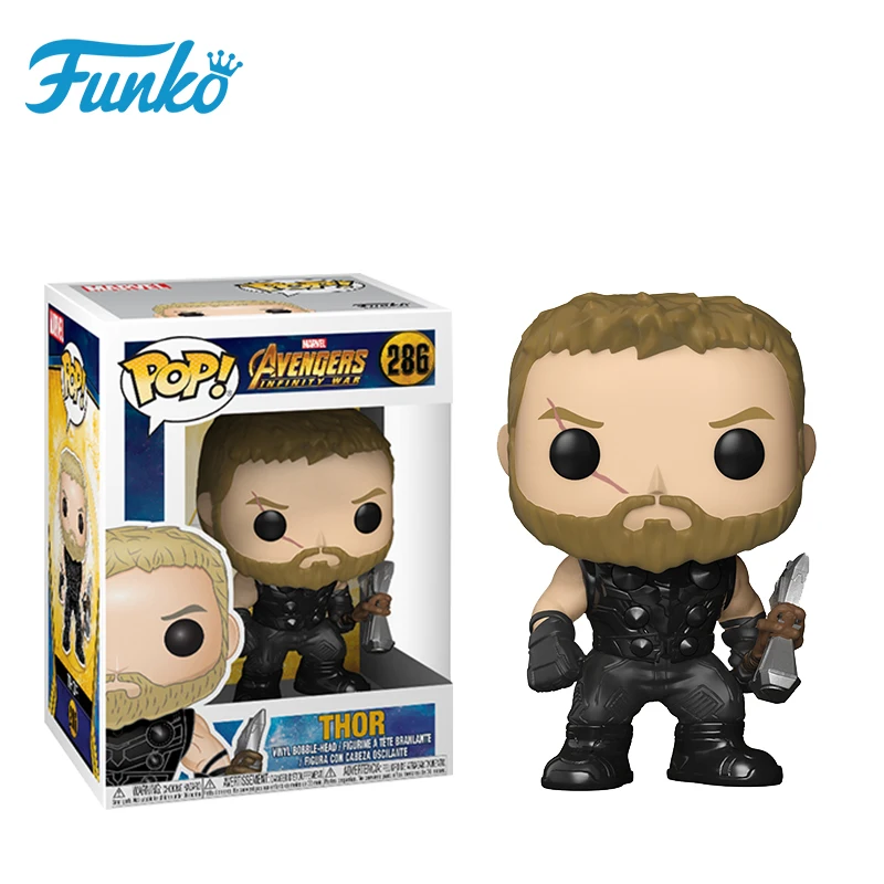 Funko POP The Marvel Avengers3: Infinity War THOR PVC Action Figure Collected toys for Children gift
Funko POP The Marvel Avengers3: Infinity War THOR PVC Action Figure Collected toys for Children gift