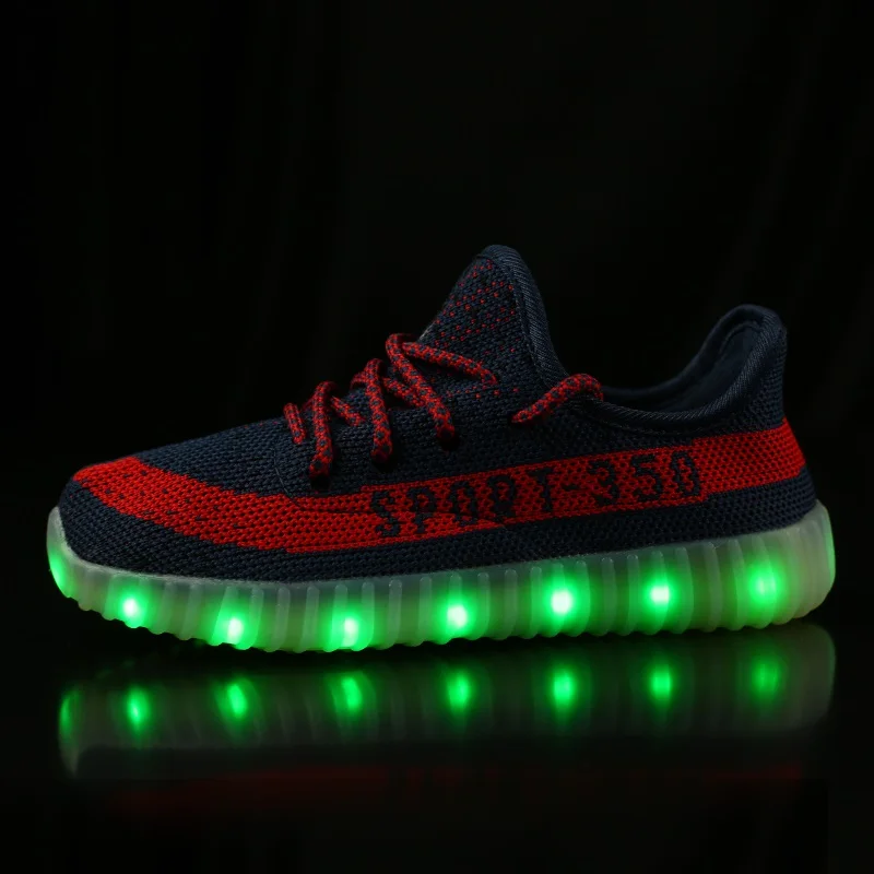 Kid Shoes Running Children Sport Athletic Breathable Autumn Summer LED Light Girls Boys YEZ 350 Ultra Boosts Nmd Flywire Sneaker
Kid Shoes Running Children Sport Athletic Breathable Autumn Summer LED Light Girls Boys YEZ 350 Ultra Boosts Nmd Flywire Sneaker