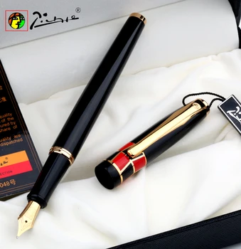Promotion Picasso Pimio 923 Luxury Pure Black and Gold Clip Fountain Pen with 0.5mm Iridium Nib Metal Ink Pens Free Shipping
Promotion Picasso Pimio 923 Luxury Pure Black and Gold Clip Fountain Pen with 0.5mm Iridium Nib Metal Ink Pens Free Shipping