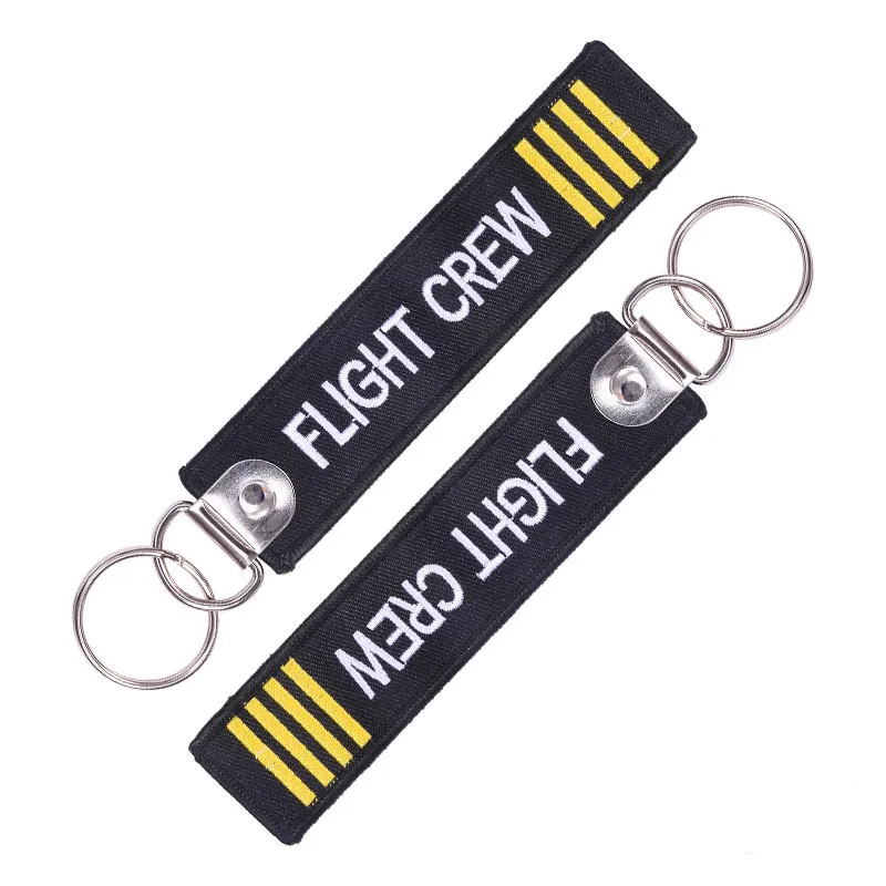 Flight-Crew-Keychain-for-Aviation-Gift-Promotion-Christmas-Gifts-Keychains-Luggage-Tag-Embroidery-Crew-Key-Chain (2)