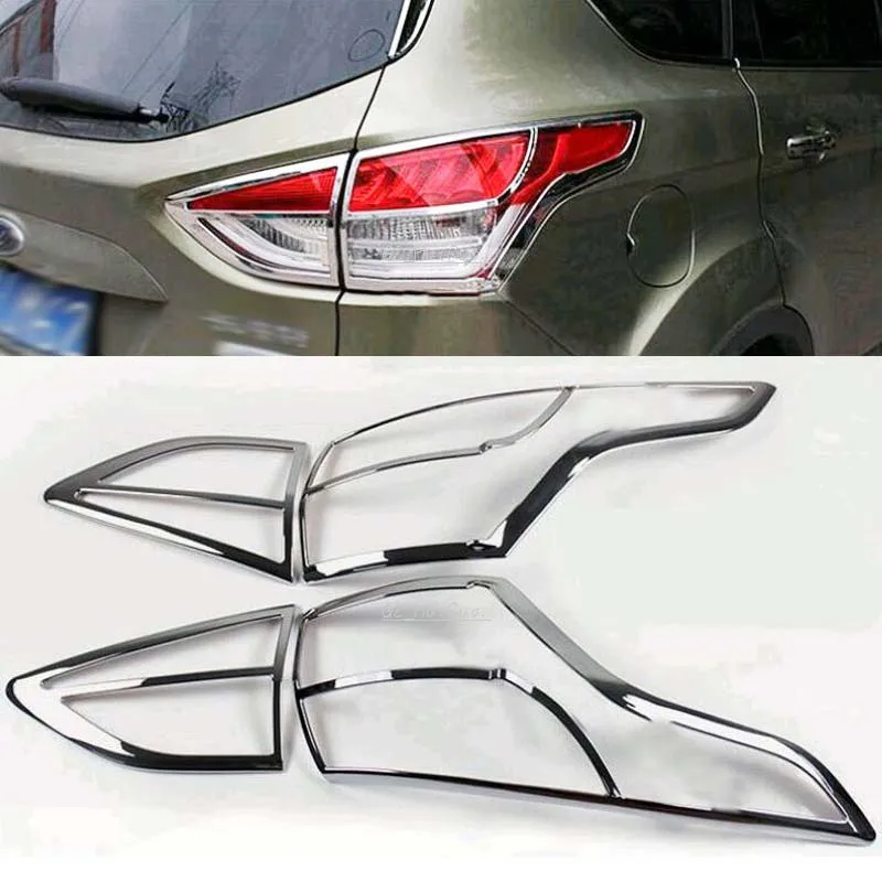 ABS Chrome rear tail light lamp cover trim 4PCS for Ford Kuga Escape 2013 2014 2015
ABS Chrome rear tail light lamp cover trim 4PCS for Ford Kuga Escape 2013 2014 2015
