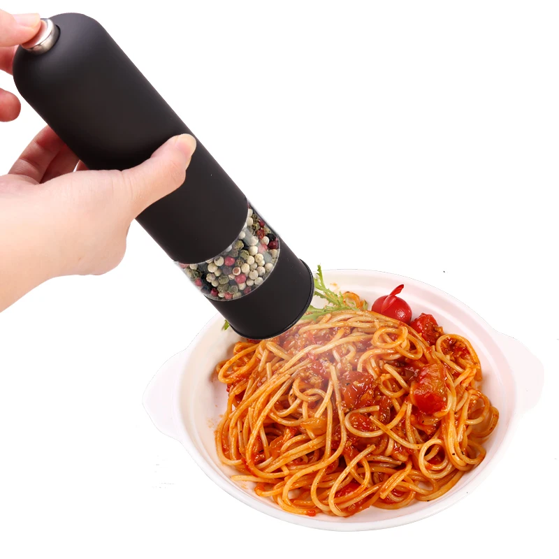Electric Pepper Grinder Easy Salt Spice Herbal Containers with LED Lights for Easy Cleaning Home Kitchen Cooking BBQ Tools
Electric Pepper Grinder Easy Salt Spice Herbal Containers with LED Lights for Easy Cleaning Home Kitchen Cooking BBQ Tools