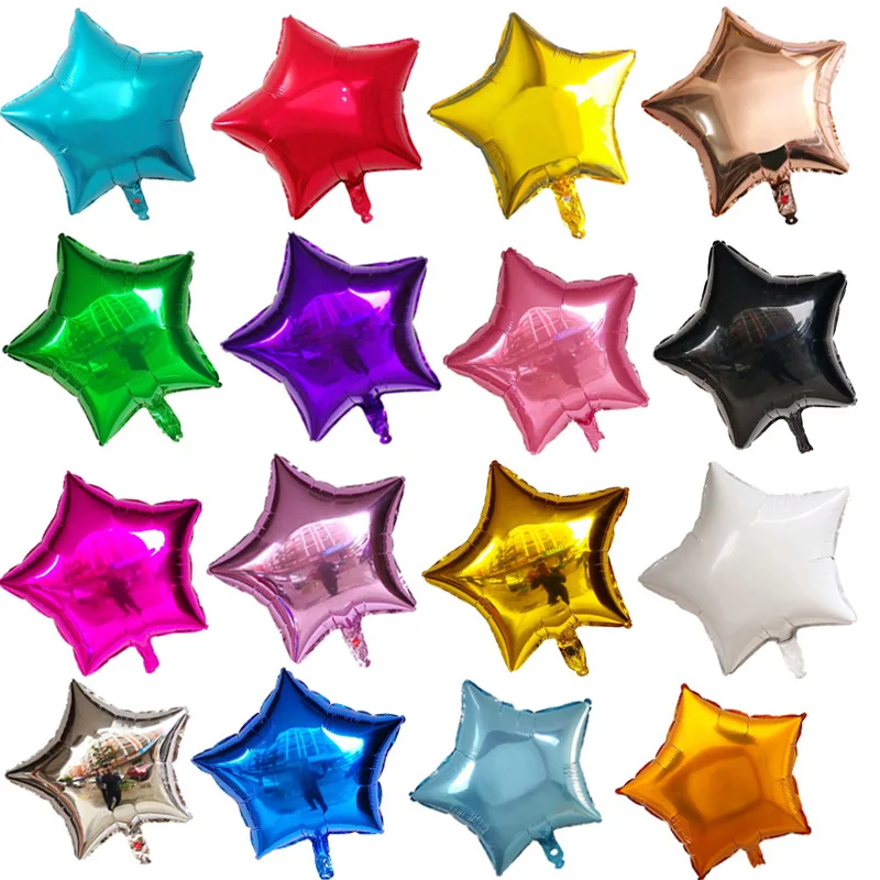 18inch 10pc Baby Shower Party Foil Metallic Balloon Pink&Blue Star Shaped Helium Ball Wedding Birthday Party Decoration Balloons
18inch 10pc Baby Shower Party Foil Metallic Balloon Pink&Blue Star Shaped Helium Ball Wedding Birthday Party Decoration Balloons