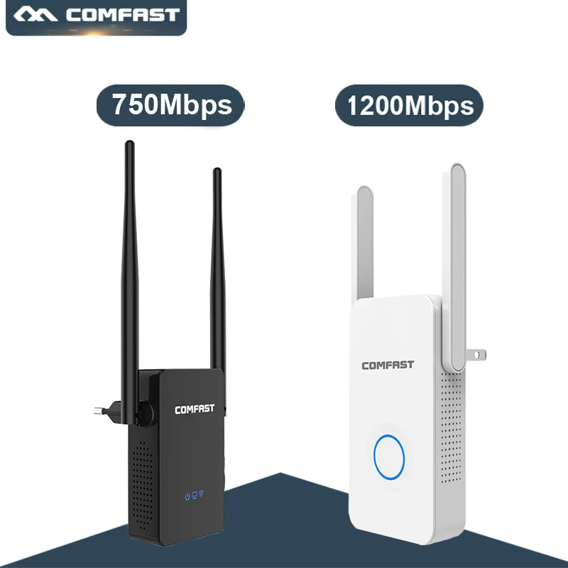 Wireless Router 802.11ac Wireless Wifi Repeater 300M-1200 Mbps Mini Repetidor Wifi Signal Amplifier 2.4G+5.8G Wi fi Extender
Wireless Router 802.11ac Wireless Wifi Repeater 300M-1200 Mbps Mini Repetidor Wifi Signal Amplifier 2.4G+5.8G Wi fi Extender