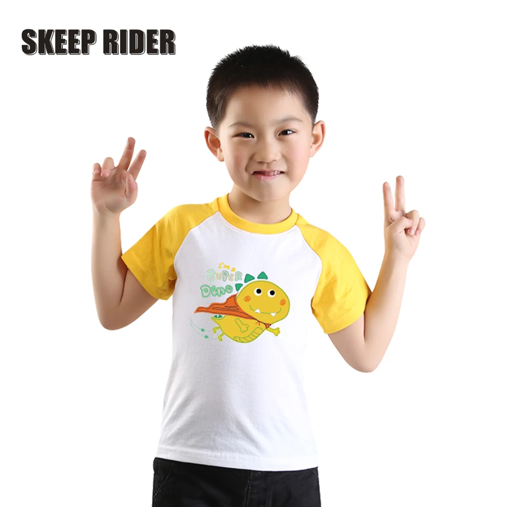 Girls Tops Dinosaur Girl Top Girls Cotton Clothing Regular Length Girls Clothes Summer Boy Children Clothing Boys Super Soft
Girls Tops Dinosaur Girl Top Girls Cotton Clothing Regular Length Girls Clothes Summer Boy Children Clothing Boys Super Soft