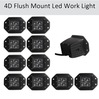 10PCS 20W 4D LED Work Light Bar Fkush Mount Cube Pods Spot/Flood Beam Offroad Driving for SUV ATV 4x4 4WD Truck Motorcycle Boat
10PCS 20W 4D LED Work Light Bar Fkush Mount Cube Pods Spot/Flood Beam Offroad Driving for SUV ATV 4x4 4WD Truck Motorcycle Boat