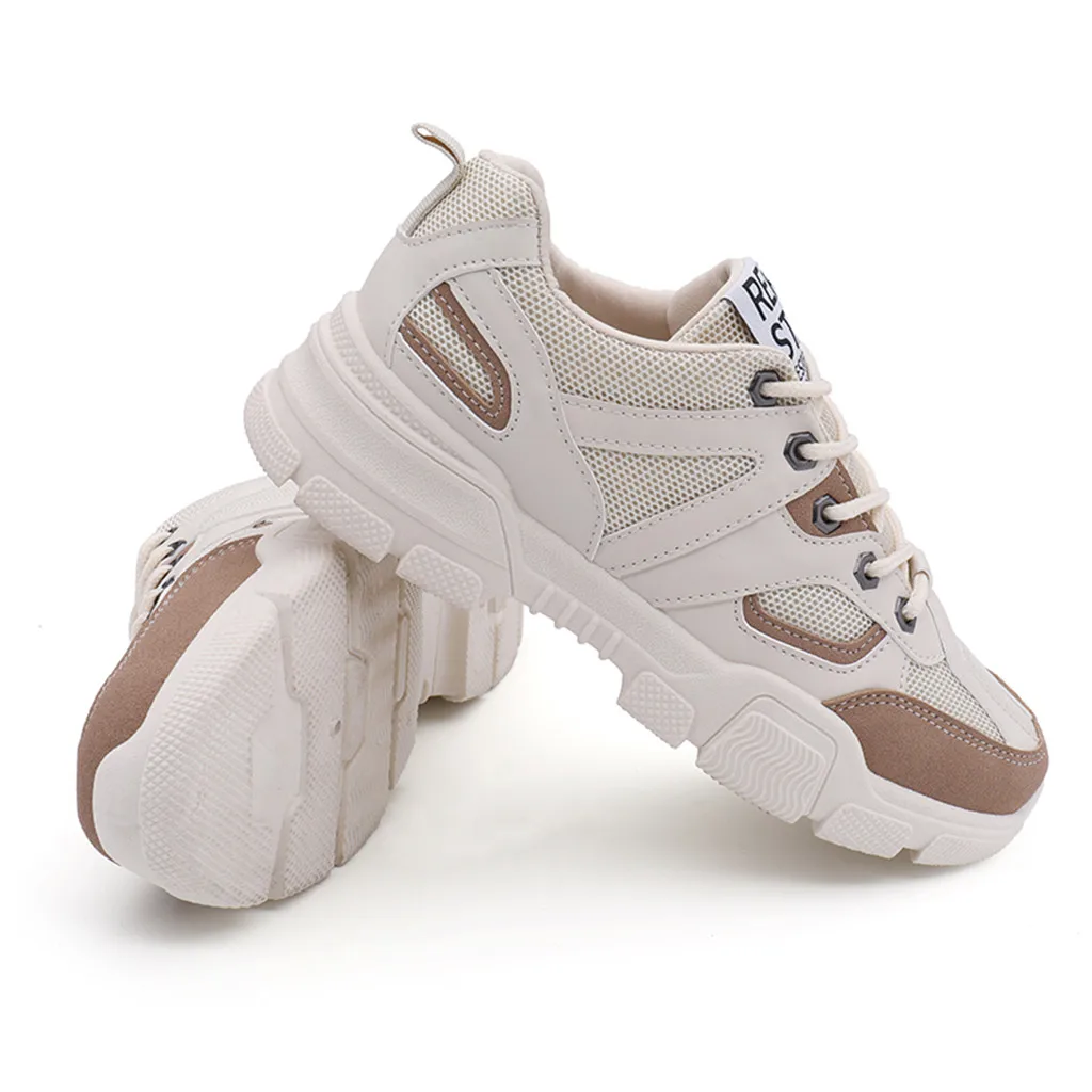 CHAMSGEND Men solid color lace-up sneakers casual shoes running shoes breathable students wild comfortable outdoor sports shoes
CHAMSGEND Men solid color lace-up sneakers casual shoes running shoes breathable students wild comfortable outdoor sports shoes