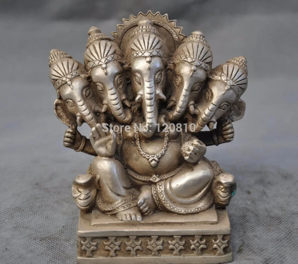 zhmeru0020@++12cm China Buddhism Tibetan silver Good luck Five Like the God of Wealth Statue
zhmeru0020@++12cm China Buddhism Tibetan silver Good luck Five Like the God of Wealth Statue