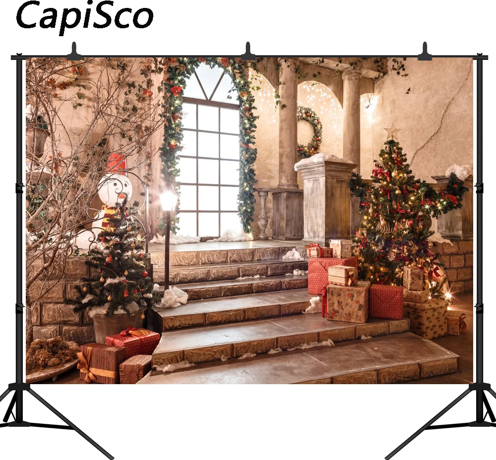 Capisco Christmas Tree New Year Home Decoration Indoor Photography Backgrounds snowman Backdrops For Photo Studio Props
Capisco Christmas Tree New Year Home Decoration Indoor Photography Backgrounds snowman Backdrops For Photo Studio Props