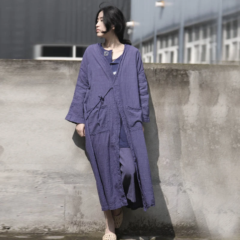 Johnature Women Cotton Linen Trench Coat 2019 Spring New Belt Pockets Vintage Plus Size Women Clothes V-Neck Women Trench Coat
Johnature Women Cotton Linen Trench Coat 2019 Spring New Belt Pockets Vintage Plus Size Women Clothes V-Neck Women Trench Coat