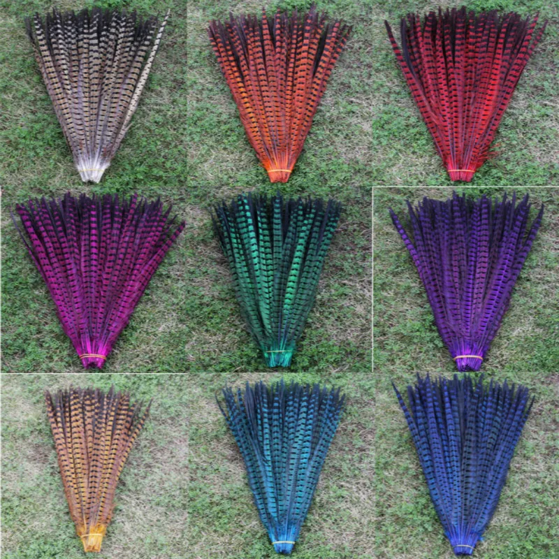 Wholesale 100 PCS/lot beautiful pheasant feather 20-22 inches / 50-55 cm in a variety of color can choose
Wholesale 100 PCS/lot beautiful pheasant feather 20-22 inches / 50-55 cm in a variety of color can choose