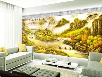 3d wallpaper custom mural non-woven Castle peak green water landscape cornucopia TV setting wall is reaching for the sky
3d wallpaper custom mural non-woven Castle peak green water landscape cornucopia TV setting wall is reaching for the sky