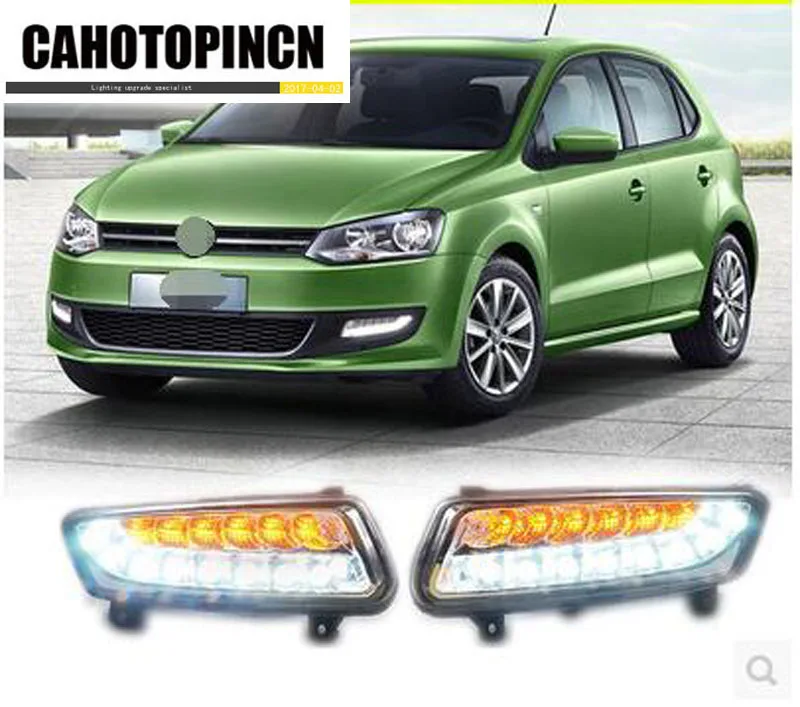 Turn signal style Relay 12V LED Car DRL Daytime running lights fog lamp for Volkswagen vw Polo 2011 2012 2013 Hatchback
Turn signal style Relay 12V LED Car DRL Daytime running lights fog lamp for Volkswagen vw Polo 2011 2012 2013 Hatchback