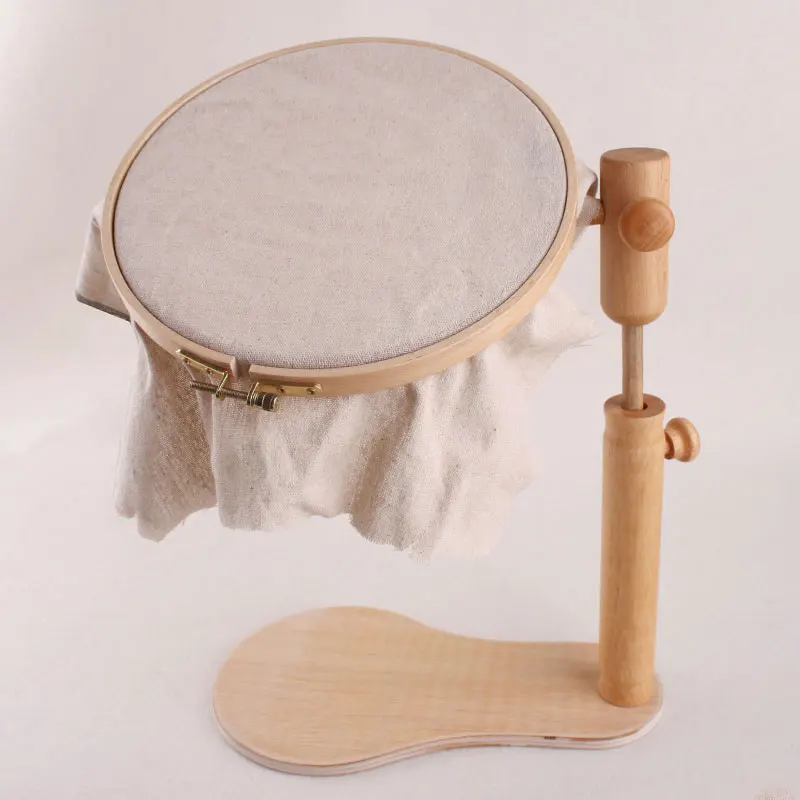 Silk ribbon embroidered rack cross stitch handmade bracket circular embroidery frame solid wood flower portable embroidery frame
Silk ribbon embroidered rack cross stitch handmade bracket circular embroidery frame solid wood flower portable embroidery frame