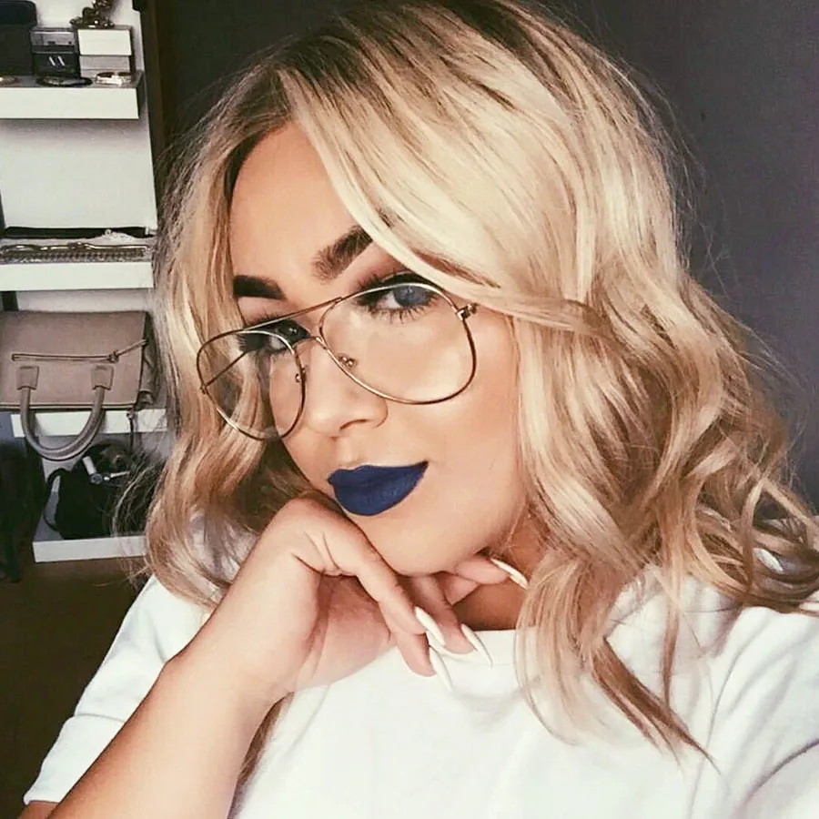 New Clear Glasses Women Classic Optics Sunglasses Aviation Alloy Frame Transparent Lens Glasses Men Eye Glasses Female
New Clear Glasses Women Classic Optics Sunglasses Aviation Alloy Frame Transparent Lens Glasses Men Eye Glasses Female