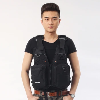 Summer Outdoor Fishing Vest Life Jacket Buoyancy Fishing Suit Drifting Sea Fishing Rock Fishing Vest with Whistle and Cross Belt
Summer Outdoor Fishing Vest Life Jacket Buoyancy Fishing Suit Drifting Sea Fishing Rock Fishing Vest with Whistle and Cross Belt