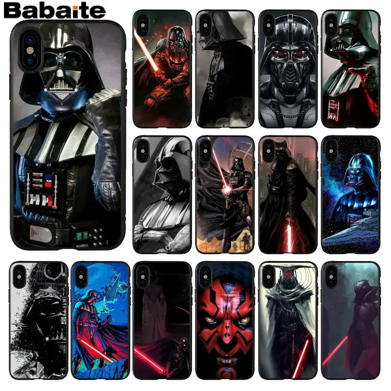 Babaite Darth vader star wars Smart Cover Black Soft Shell Phone Case for iPhone 5 5Sx 6 7 7plus 8 8Plus X XS MAX XR
Babaite Darth vader star wars Smart Cover Black Soft Shell Phone Case for iPhone 5 5Sx 6 7 7plus 8 8Plus X XS MAX XR