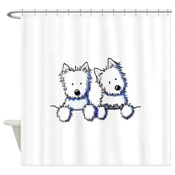 Our House Pocket Westie Duo Decorative Fabric Shower Curtain Set and Floor Mat Non-slip Doormat Rug
Our House Pocket Westie Duo Decorative Fabric Shower Curtain Set and Floor Mat Non-slip Doormat Rug