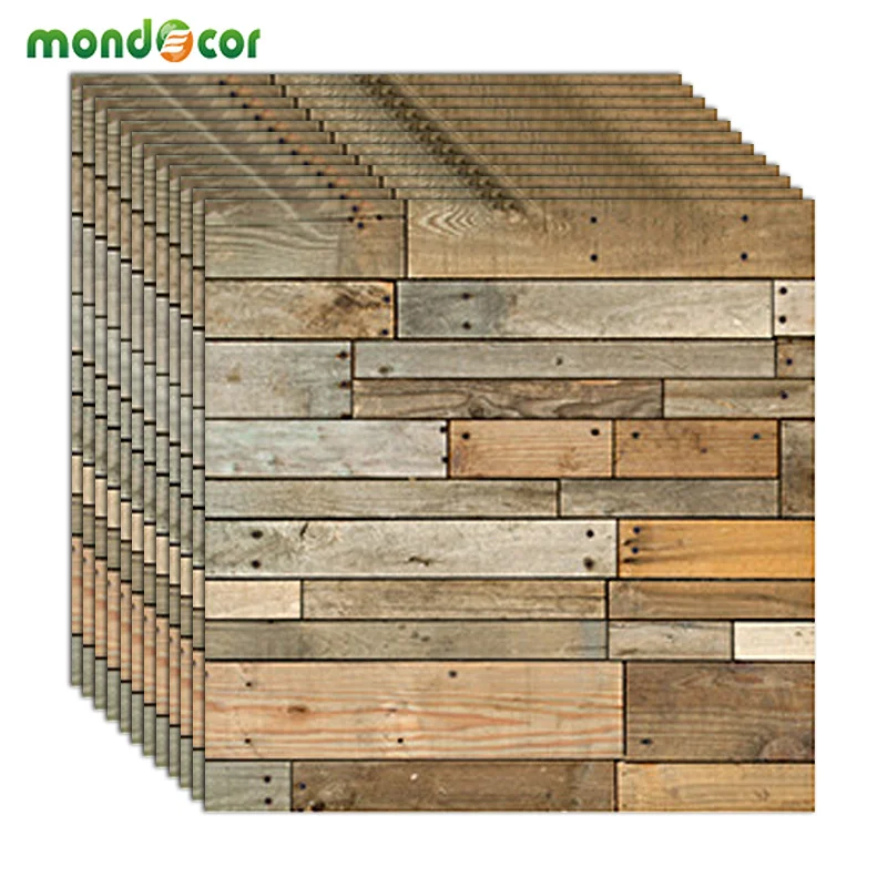 Waterproof Self Adhesive Vintage Wood Grain Pattern 3D Wallpaper for Living Room Backsplash Tiles Home Decor PVC Vinyl Material
Waterproof Self Adhesive Vintage Wood Grain Pattern 3D Wallpaper for Living Room Backsplash Tiles Home Decor PVC Vinyl Material