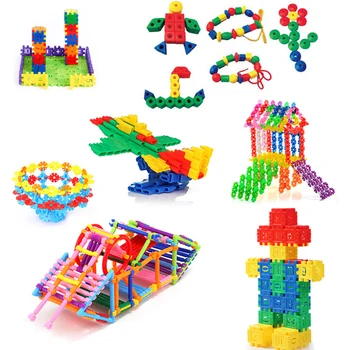 15 Types Children's Blocks Toys Manual DIY Interconnecting Blocks Creative Stick Snowflake Building Blocks For Kids Puzzle Toy
15 Types Children's Blocks Toys Manual DIY Interconnecting Blocks Creative Stick Snowflake Building Blocks For Kids Puzzle Toy