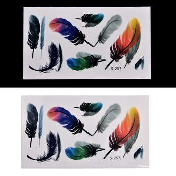Waterproof Small Fresh Goose Feather Color Temporary Tattoos Stickers DIY Body Art Beauty Makeup
Waterproof Small Fresh Goose Feather Color Temporary Tattoos Stickers DIY Body Art Beauty Makeup