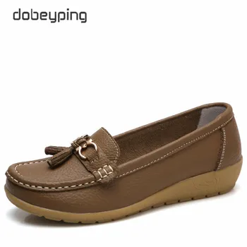 Dobeyping 2018 New Arrival Shoes Woman Genuine Leather Women Flats Slip On Women'S Loafers Female Moccasins Shoe Plus Size 35-44
Dobeyping 2018 New Arrival Shoes Woman Genuine Leather Women Flats Slip On Women'S Loafers Female Moccasins Shoe Plus Size 35-44