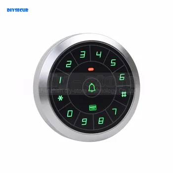 DIYSECUR 125KHz RFID Card Reader Touch Panel Backlight Circular Metal Case Password Keypad for Access Control System Kit C80
DIYSECUR 125KHz RFID Card Reader Touch Panel Backlight Circular Metal Case Password Keypad for Access Control System Kit C80