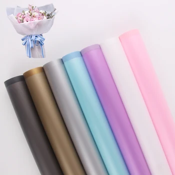 Fresh Flower Wrapping Film Solid Plastic Film For Gift Packing Roll Flower Shop Package Bouquet Wedding Party House Decoration
Fresh Flower Wrapping Film Solid Plastic Film For Gift Packing Roll Flower Shop Package Bouquet Wedding Party House Decoration