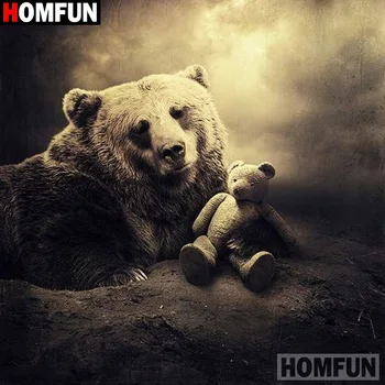 HOMFUN Full Square/Round Drill 5D DIY Diamond Painting "Animal bear" 3D Embroidery Cross Stitch 5D Home Decor A15936
HOMFUN Full Square/Round Drill 5D DIY Diamond Painting "Animal bear" 3D Embroidery Cross Stitch 5D Home Decor A15936