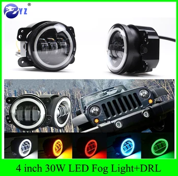 1 Pair 4 inch 30W Led Fog Light with DRL Angel eyes For Jeep Wrangler JK For Dodge Magnum Journey For Chrysler 300 PT Cruiser
1 Pair 4 inch 30W Led Fog Light with DRL Angel eyes For Jeep Wrangler JK For Dodge Magnum Journey For Chrysler 300 PT Cruiser